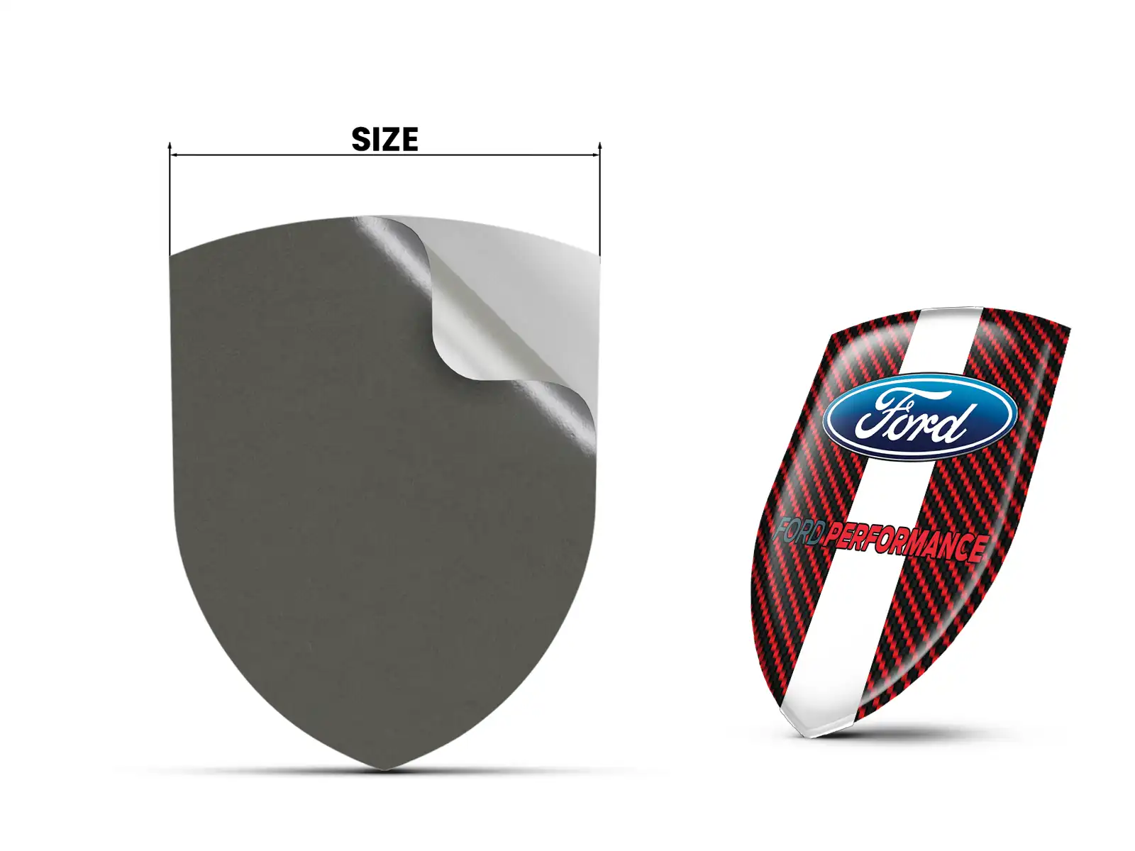 Ford Décalcos Vitre Auto Stylés Max Pro Robustes